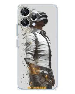 Чехол для Xiaomi Redmi 12 с картинкой «PUBG — боец в пыли» Чехол для Xiaomi Redmi 12 с картинкой «PUBG — боец в пыли»