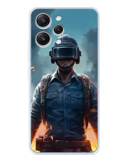 Чехол для Xiaomi Redmi 12 с картинкой «PUBG — реалистичный герой» Чехол для Xiaomi Redmi 12 с картинкой «PUBG — реалистичный герой»