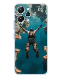Чехол для Xiaomi Redmi 12 с картинкой «PUBG — свободное падение» Чехол для Xiaomi Redmi 12 с картинкой «PUBG — свободное падение»