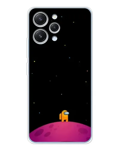 Чехол для Xiaomi Redmi 12 с картинкой «Одинокий герой на планете» Чехол для Xiaomi Redmi 12 с картинкой «Одинокий герой на планете»