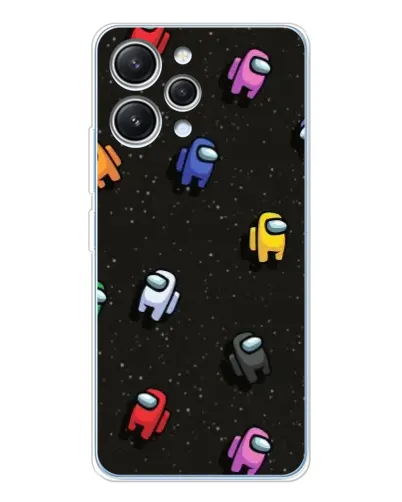 Чехол для Xiaomi Redmi 12 с картинкой «Космический паттерн Among Us» Чехол для Xiaomi Redmi 12 с картинкой «Космический паттерн Among Us»