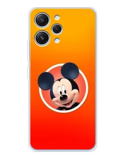 Чехол для Xiaomi Redmi 12 с картинкой «Mickey в круге»