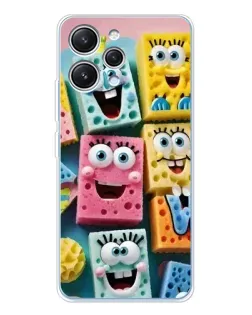 Чехол для Xiaomi Redmi 12 с картинкой «Цветные губки» Чехол для Xiaomi Redmi 12 с картинкой «Цветные губки»