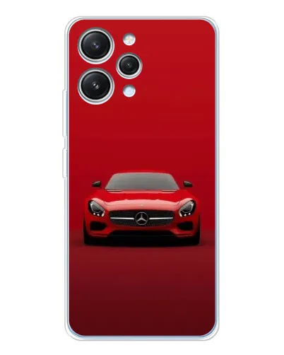 Чехол для Xiaomi Redmi 12 с картинкой «Красный Mercedes AMG» Чехол для Xiaomi Redmi 12 с картинкой «Красный Mercedes AMG»