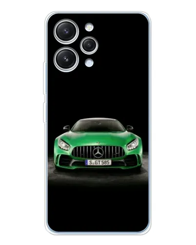 Чехол для Xiaomi Redmi 12 с картинкой «Mercedes — неоновый лого» Чехол для Xiaomi Redmi 12 с картинкой «Mercedes — неоновый лого»