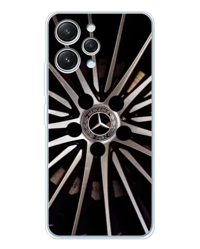 Чехол для Xiaomi Redmi 12 с картинкой «Диск Mercedes» Чехол для Xiaomi Redmi 12 с картинкой «Диск Mercedes»