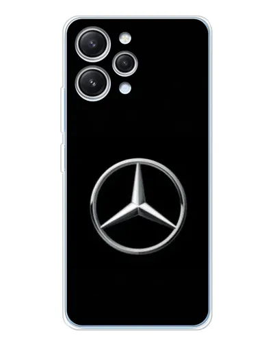 Чехол для Xiaomi Redmi 12 с картинкой «Mercedes классический лого» Чехол для Xiaomi Redmi 12 с картинкой «Mercedes классический лого»