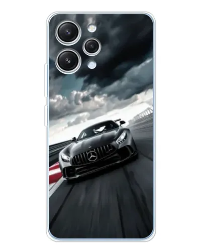 Чехол для Xiaomi Redmi 12 с картинкой «Гоночный Mercedes AMG» Чехол для Xiaomi Redmi 12 с картинкой «Гоночный Mercedes AMG»
