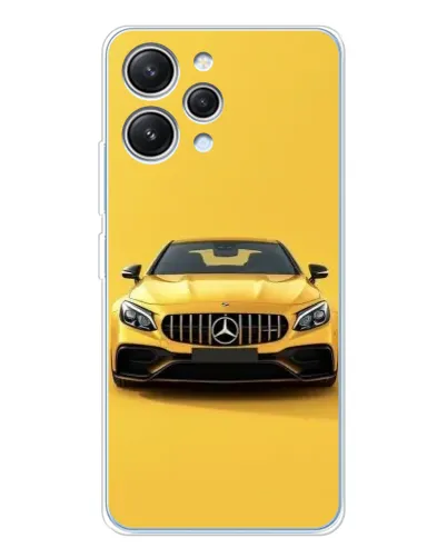 Чехол для Xiaomi Redmi 12 с картинкой «Желтый Mercedes GT» Чехол для Xiaomi Redmi 12 с картинкой «Желтый Mercedes GT»