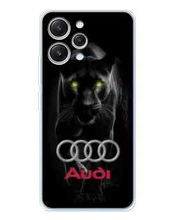 Чехол для Xiaomi Redmi 12 с картинкой «Пантера и Audi» Чехол для Xiaomi Redmi 12 с картинкой «Пантера и Audi»