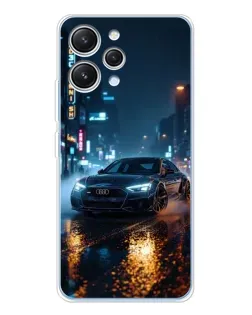 Чехол для Xiaomi Redmi 12 с картинкой «Ночной город и Audi» Чехол для Xiaomi Redmi 12 с картинкой «Ночной город и Audi»