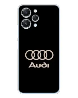 Чехол для Xiaomi Redmi 12 с картинкой «Audi — золотой логотип» Чехол для Xiaomi Redmi 12 с картинкой «Audi — золотой логотип»