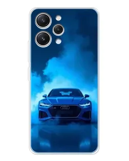 Чехол для Xiaomi Redmi 12 с картинкой «Audi — голубая энергия» Чехол для Xiaomi Redmi 12 с картинкой «Audi — голубая энергия»