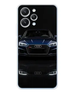 Чехол для Xiaomi Redmi 12 с картинкой «Audi — ночное отражение» Чехол для Xiaomi Redmi 12 с картинкой «Audi — ночное отражение»