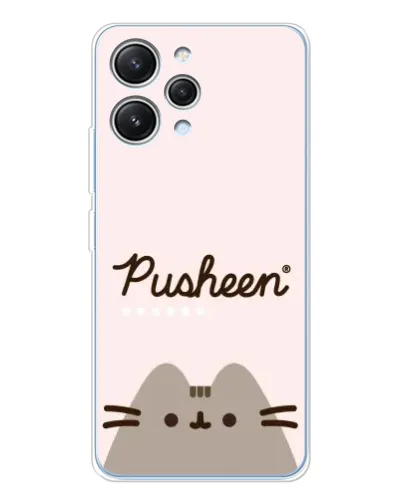 Чехол для Xiaomi Redmi 12 с картинкой «Pusheen логотип» Чехол для Xiaomi Redmi 12 с картинкой «Pusheen логотип»
