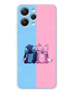 Чехол для Xiaomi Redmi 12 с картинкой «Stitch и Angel Love» Чехол для Xiaomi Redmi 12 с картинкой «Stitch и Angel Love»
