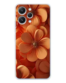 Чехол для Xiaomi Redmi 12 с картинкой «Оранжевый макро цветок» Чехол для Xiaomi Redmi 12 с картинкой «Оранжевый макро цветок»