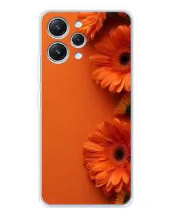 Чехол для Xiaomi Redmi 12 с картинкой «Оранжевые герберы» Чехол для Xiaomi Redmi 12 с картинкой «Оранжевые герберы»