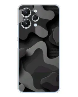 Чехол для Xiaomi Redmi 12 с картинкой «Темный абстрактный камуфляж» Чехол для Xiaomi Redmi 12 с картинкой «Темный абстрактный камуфляж»