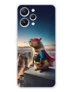 Чехол для Xiaomi Redmi 12 с картинкой «Капи-мен супергерой» Чехол для Xiaomi Redmi 12 с картинкой «Капи-мен супергерой»
