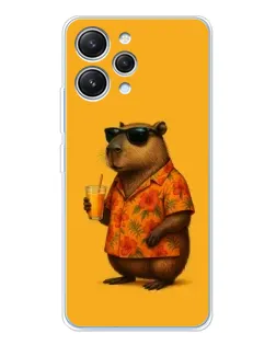 Чехол для Xiaomi Redmi 12 с картинкой «Капибара на отдыхе» Чехол для Xiaomi Redmi 12 с картинкой «Капибара на отдыхе»