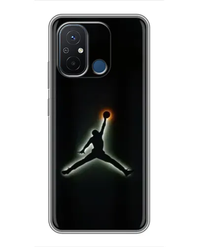 Чехол для Xiaomi Redmi 12C с картинкой «Jordan Gradient Logo» Чехол для Xiaomi Redmi 12C с картинкой «Jordan Gradient Logo»