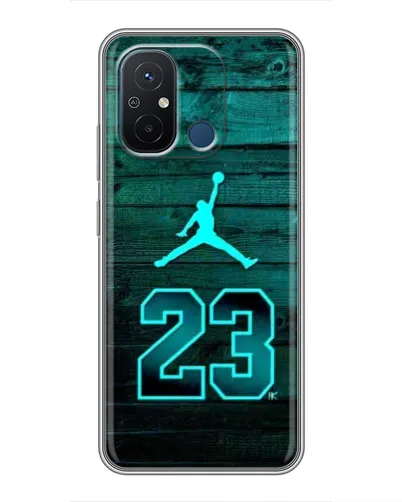 Чехол для Xiaomi Redmi 12C с картинкой «Jordan Cyan 23» Чехол для Xiaomi Redmi 12C с картинкой «Jordan Cyan 23»