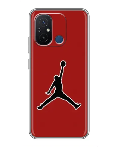 Чехол для Xiaomi Redmi 12C с картинкой «Jordan Red Back» Чехол для Xiaomi Redmi 12C с картинкой «Jordan Red Back»