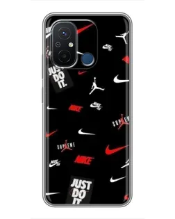 Чехол для Xiaomi Redmi 12C с картинкой «Nike Mix Pattern» Чехол для Xiaomi Redmi 12C с картинкой «Nike Mix Pattern»