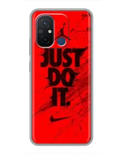Чехол для Xiaomi Redmi 12C с картинкой «Nike Just Do It» Чехол для Xiaomi Redmi 12C с картинкой «Nike Just Do It»