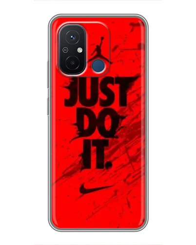 Чехол для Xiaomi Redmi 12C с картинкой «Nike Just Do It» Чехол для Xiaomi Redmi 12C с картинкой «Nike Just Do It»
