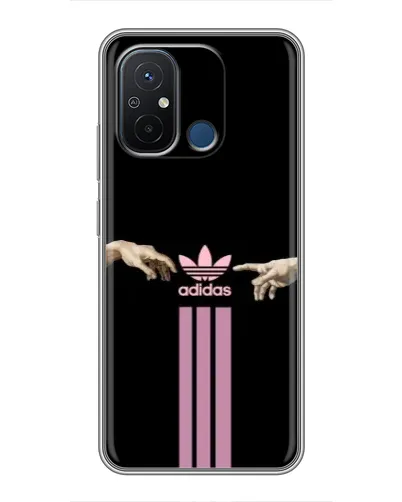 Чехол для Xiaomi Redmi 12C с картинкой «Adidas Hands»