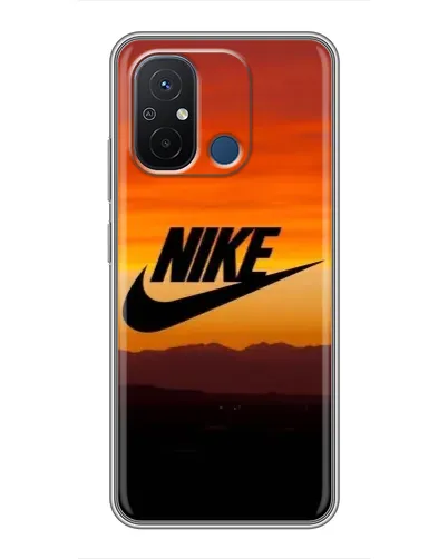 Чехол для Xiaomi Redmi 12C с картинкой «Nike — вечерний горизонт»