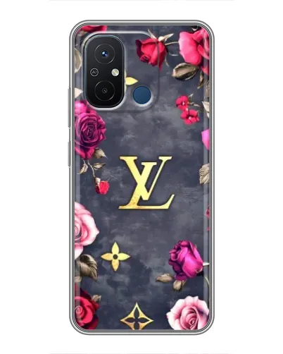 Чехол для Xiaomi Redmi 12C с картинкой «Цветочный Louis Vuitton»