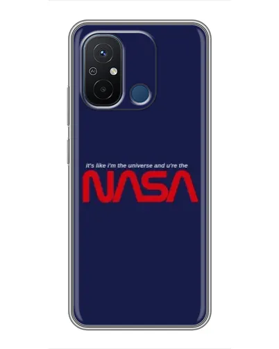 Чехол для Xiaomi Redmi 12C с картинкой «NASA — глубокий космос»