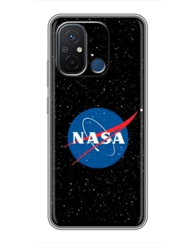 Чехол для Xiaomi Redmi 12C с картинкой «NASA — звездное небо»