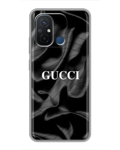 Чехол для Xiaomi Redmi 12C с картинкой «Gucci — шелковые волны» Чехол для Xiaomi Redmi 12C с картинкой «Gucci — шелковые волны»