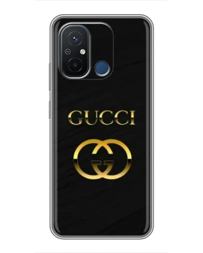 Чехол для Xiaomi Redmi 12C с картинкой «Золотой логотип Gucci» Чехол для Xiaomi Redmi 12C с картинкой «Золотой логотип Gucci»