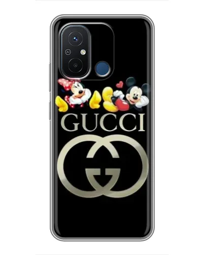 Чехол для Xiaomi Redmi 12C с картинкой «Gucci — герои Disney» Чехол для Xiaomi Redmi 12C с картинкой «Gucci — герои Disney»