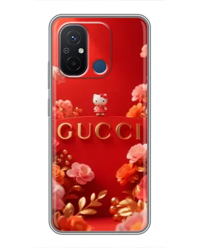 Чехол для Xiaomi Redmi 12C с картинкой «Gucci — золотой сад» Чехол для Xiaomi Redmi 12C с картинкой «Gucci — золотой сад»