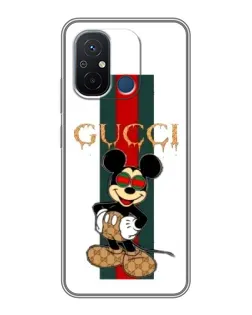 Чехол для Xiaomi Redmi 12C с картинкой «Микки Маус Gucci — полосы» Чехол для Xiaomi Redmi 12C с картинкой «Микки Маус Gucci — полосы»