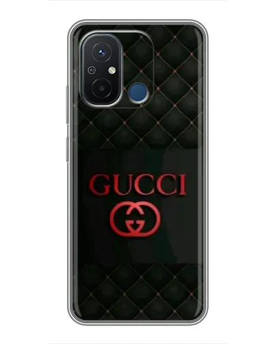 Чехол для Xiaomi Redmi 12C с картинкой «Gucci — стеганый черный» Чехол для Xiaomi Redmi 12C с картинкой «Gucci — стеганый черный»