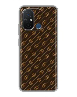 Чехол для Xiaomi Redmi 12C с картинкой «Gucci — золотые диагонали» Чехол для Xiaomi Redmi 12C с картинкой «Gucci — золотые диагонали»