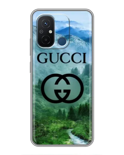 Чехол для Xiaomi Redmi 12C с картинкой «Gucci — горный пейзаж» Чехол для Xiaomi Redmi 12C с картинкой «Gucci — горный пейзаж»
