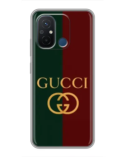 Чехол для Xiaomi Redmi 12C с картинкой «Gucci — темно-зеленый градиент» Чехол для Xiaomi Redmi 12C с картинкой «Gucci — темно-зеленый градиент»
