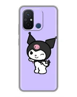 Чехол для Xiaomi Redmi 12C с картинкой «Классическая Kuromi»