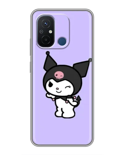 Чехол для Xiaomi Redmi 12C с картинкой «Классическая Kuromi»