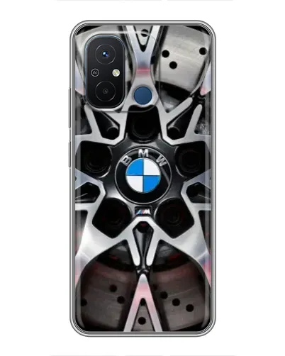 Чехол для Xiaomi Redmi 12C с картинкой «BMW — деталь диска» Чехол для Xiaomi Redmi 12C с картинкой «BMW — деталь диска»