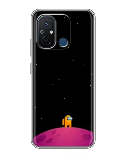 Чехол для Xiaomi Redmi 12C с картинкой «Одинокий герой на планете» Чехол для Xiaomi Redmi 12C с картинкой «Одинокий герой на планете»