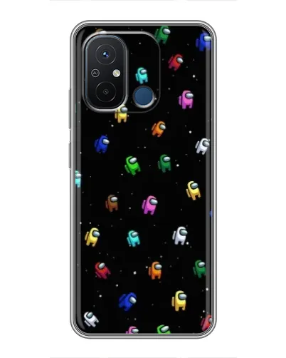 Чехол для Xiaomi Redmi 12C с картинкой «Экипаж Among Us» Чехол для Xiaomi Redmi 12C с картинкой «Экипаж Among Us»